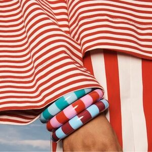 Zara NWT pack of 3 resin bracelets 4736/208